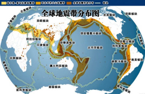 地球上有几条主要的火山地震带