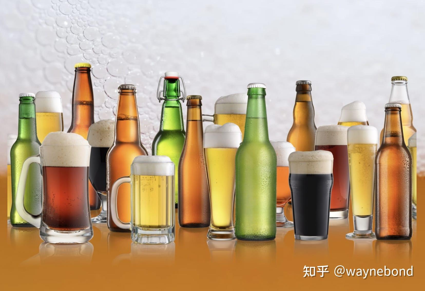 黄啤酒白啤酒黑啤酒有什么区别